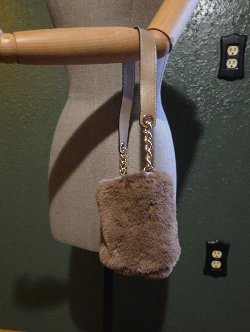 Small Faux Fur Purse